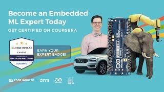 Introduction to Embedded Machine Learning on Coursera