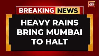 Monsoon Mayhem: Train Tracks Waterlogged In Mumbai, Mithi River Water Overflows | India Today