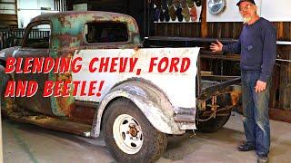 BUILDING CUSTOM LOAD BED (Part 2) - 1951 Chevy Rat Truck Build