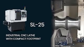 About SL-25 Slant Bed CNC Lathe | Smartlathe