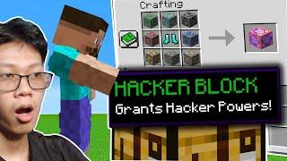 ខ្ញុំអាច Craft Item hack ក្នុង Minecraft