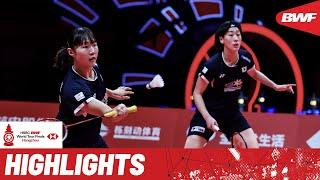 Women’s doubles final sees Baek/Lee and Matsuyama/Shida go all out