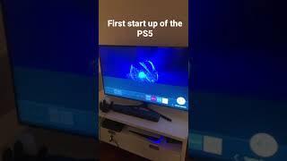 PS5 First start up animations #shorts #ps5