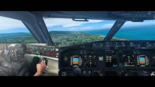 [P3D v5] PMDG 737 NGXu | Landing Rhodes, Greece | Butter Smooth Landing |