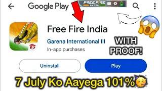 Free Fire India New Update With Proof - SK GAMING ZONE