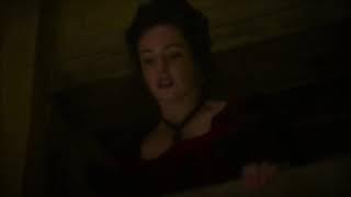 Amalia True down the stairwell  - The Nevers (S1,E1 2021)