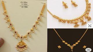 10 grams gold necklace designs# latest model