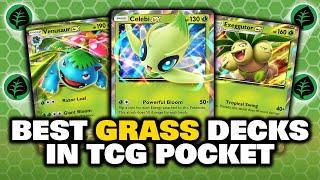 Top 3 Grass Decks in Pokemon TCG Pocket!