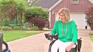 Quadriplegic mother over comes the odds; reaches goals