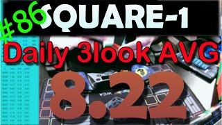 Daily 3look ao5 of Square-1 until Euros #86- 8.22 ao5