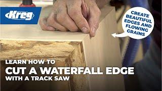 How To Cut A Waterfall Edge With A Track Saw