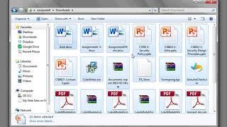 How to Put My Downloads Into One Folder on My Desktop