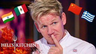 The BEST and WORST International Food on Hell's Kitchen 