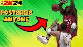 How to do Contact Standing Dunks ALL THE TIME in NBA 2K24