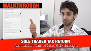 Australian Tax Return 2020 Walkthrough | Self-Employed Freelancer Sole Trader