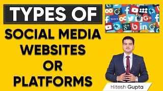 Types of Social Media Platforms | Different Types of Social Networking Website #socialmediaplatforms