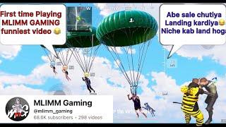 FIRST TIME PLAYING WITH MLIMM GAMING//BGMI TROLLING TEAMMATES //TROLLING TEAMMATES IN BGMI