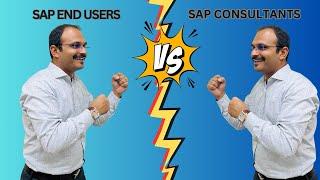 Sap end user VS Sap Consultant | difference between sap end user vs sap consults