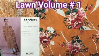 Sapphire Lawn Volume 1 2023 || Sapphire Lawn Day To Day Collection 2023