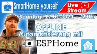 Offline Automatisierungen mit ESPHome für Home Assistant erstellen