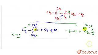 Major products formed by heating (CH_3)_3C-O-CH_2-CH_3 with HI are :  | CLASS 12 | QUESTION PAPE...