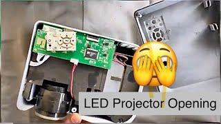 Opening projector: Experimental of Led Projector #linuxtopic Inside LED Projector