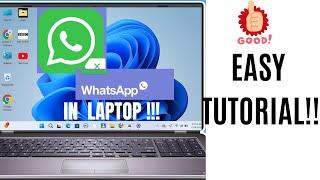 How To Use WhatsApp In Laptop or computer 2 Easy Ways | computer my WhatsApp App ko kesy install kry