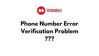 Redbubble Phone Number  | Redbubble Account Setup