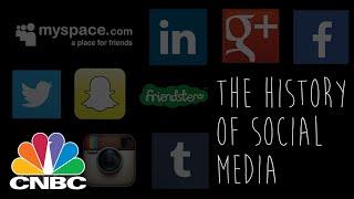 History Of Social Media In 90 seconds | CNBC