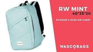 Найкращий рюкзак для ручної поклажі лоукостів | Wascode RW 40х25х20 (Ryanair, Wizz Air Cabin)