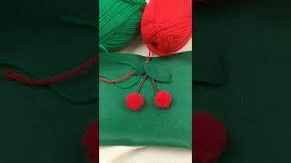 easy yarn crafts manualidades faciles con hilo craft idea pom pom yarn9