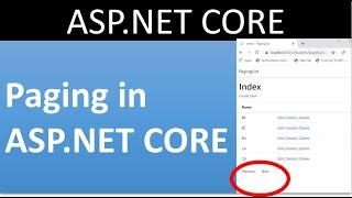 Pagination in asp.net core application