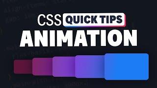 10 CSS animation tips and tricks