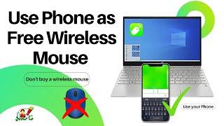 How to convert your touch phone into wireless mouse | best remote mouse app for pc | Wireless Mouse