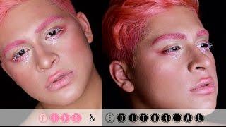 Pink Toned Editorial Makeup Tutorial | Sam Weidman