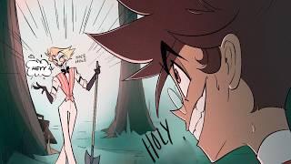 Alastor was caught hiding a body?! -  Hazbin Hotel comic dub