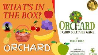 What's In The Box? Orchard Unboxing Kickstarter Side Room Games