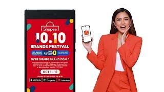 Shopee 10.10 Brands Festival with Kim Chiu