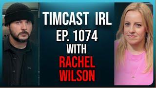 LIVE: Biden Oval Office Address Over Dropping Out, Far Left RIOT In DC w/Rachel Wilson | Timcast IRL