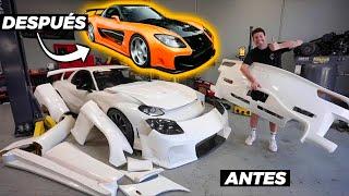 ¡Construyendo el VeilSide RX-7 de Fast & Furious Tokyo Drift!  [Parte 1] 