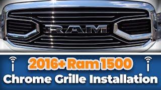 2013-23 RAM 1500 Classic - Chrome Grille Installation - The Build S3E10 by Infotainment.com