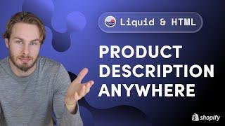 Shopify - Move Description Under Product Images - Dawn Theme & Liquid Basics