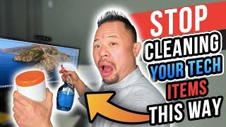Tech Tips: How to Properly Clean your Tech Items and 3 Cleaning Methods NEVER to Use | EdTchoi