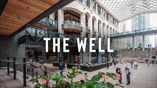 Toronto's New Spot: The Well, Wellington Market, Arcadia Earth | walk thru & trying some food!