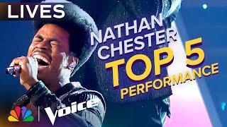 Nathan Chester Performs "A Song for You" by Donny Hathaway | The Voice Finale | NBC