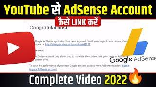 How to Link AdSense to Your YouTube Channel | Monetize YouTube Channel 