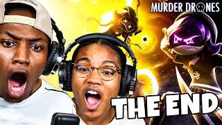 WE WATCHED EVERY SINGLE EPISODE OF MURDER DRONES! | MURDER DRONES EPISODES 1-8 REACTION