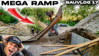 Mega Ramp aufbauen und Drop Testen! Bauvlog 17