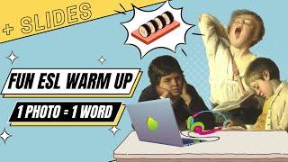 Class Warm Up for All Ages & Levels! + download slides || ESL