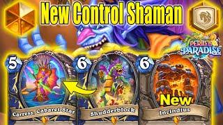 NEW Control Shaman Deck Is Stronger Than I Ever Thought At Perils in Paradise | Hearthstone